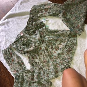 Victoria’s Secret boho sparkle romper !💕